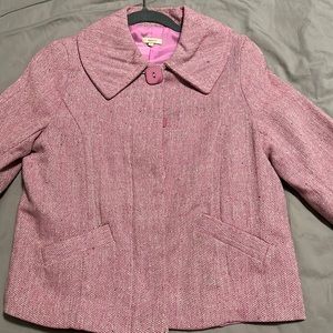 Wool blend jacket